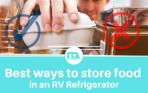 The best way to pack an RV refrigerator